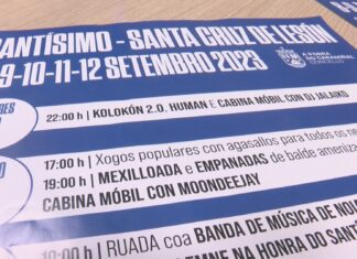 Santa Cruz de Lesón prepárase para cinco días de festa