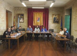 A subdelegada do goberno na Coruña coordina en Rianxo o dispositivo de seguridade da Guadalupe