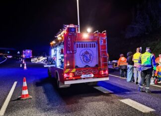 Ferido grave un veciño da Pobra tras sufrir un accidente na Autovía