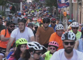As bicis toman as rúas de Boiro