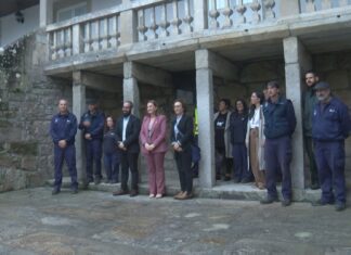 A Conselleira de Emprego visita ós alumnos do obradoiro Pazo de Rianxiño que rematan a súa formación