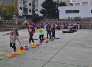 Escolares do Grupo superan obstáculos en favor da inclusión