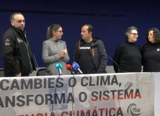 Os ecoloxistas únense aos veciños contra á A-57: ‘Non pedimos un cambio de trazado. Pedimos que se desbote’