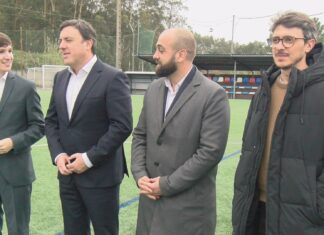 A Deputación da Coruña ratifica o compromiso de executar a conexión do futuro polígono de Ribeira
