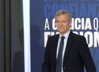 Rueda pide o apoio dos pontevedreses: ‘Necesito unha maioría. Non me vale outra cousa’