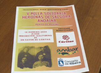 Aguiño acolle este domingo a quinta edición da Milla-Andaina ‘Heroínas de Sálvora’
