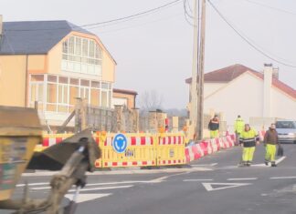 As obras da travesía da Noia encaran a súa recta final