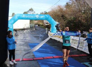 Rubén Martínez proclámase campión do Trail Curto de Lousame por cuarta vez