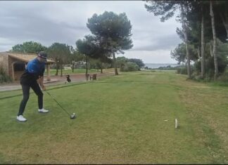 O rianxeiro Daniel Varela Tubío participa na Copa do Rei de Golf