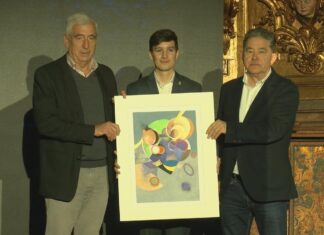 Santa Clara acolle uns Premios á Cultura Galega que recoñeceron ao Museo do Gravado á Estampa Dixital de Ribeira