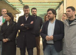 O PSOE arranca campaña centrado na sanidade: “O PP quere falar de Madrid, nós dos problemas de Galicia”