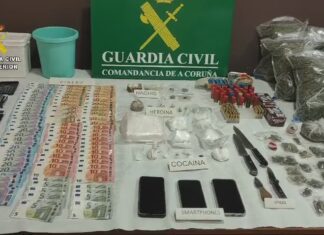 Desartellada en Boiro unha organización criminal dedicada ó tráfico de drogas