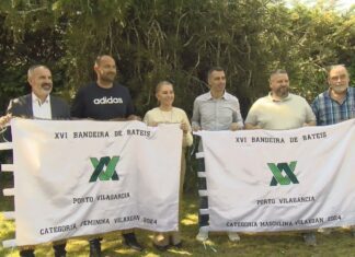 O vento marcará a XVI Bandeira de Bateis Porto de Vilagarcía que se celebra este domingo en Vilaxoán