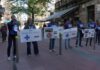 O SUP reclama protesta contra os pivotes da rúa Peregrina: ‘Menos bolardos. Máis policía’