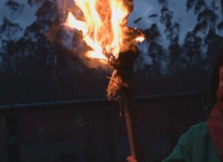 O Festival Pampallín de Outes recupera o rito do lume