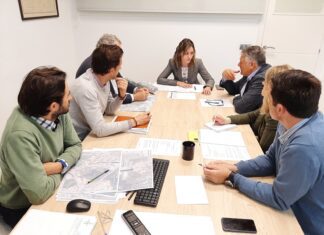 Deputación e Concello de Sanxenxo analizan proxectos en marcha e novas actuacións nas estradas provinciais