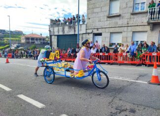 Trepidante Carreira de Camas en Meaño