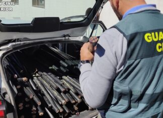 Desmantelado un grupo criminal especializado no roubo de cable telefónico