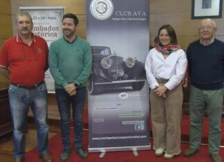 Cambados, punto de partida da concentración de coches clásicos da Ruta Turística A Lanzada