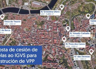 Pontevedra ofrecerá á Xunta sete parcelas para a construción de vivenda pública