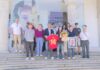 Lúa Arufe foi recibida no concello de Porto do Son tralo seu éxito no EuropeoSub-17