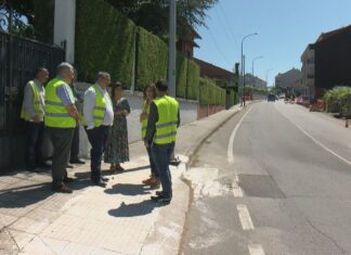 A reforma da rúa Condesa en Ribadumia mellorará a mobilidade e a seguridade viaria na zona