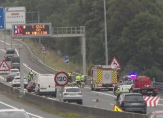 Un condutor en sentido contrario provoca un accidente na Autovía do Salnés e deixa unha falecida e dous feridos graves
