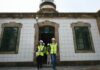 Rueda visita as obras de revalorización do faro de Sálvora