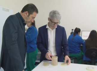 O Conselleiro do Mar coñece os últimos avances tecnolóxicos aplicados no Clúster de Acuicultura