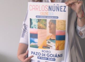 A venda de entradas para o concerto de Carlos Núñez en Boiro marcha a bo ritmo