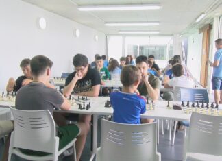 Éxito de participación no Torneo de Xadrez das Festas de Ribeira