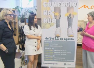 Trece comercios sacarán os seus produtos á rúa na Pobra