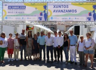 Éxito na apertura da Feira Viamare Stocks en Ribeira