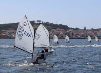 Daniel Iglesias proclámase campión da regata Gadis, condicionada polo forte vento