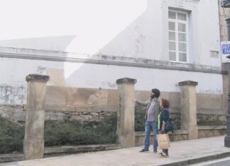 O BNG de Noia pide que se complete a rehabilitación do IES Virxe do Mar co resto das fachadas