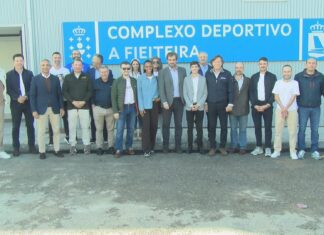 Inaugurado o novo módulo cuberto de atletismo da Fieteira coa presenza de Ana Peleteiro