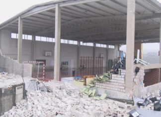 A borrasca Kirk deixa pegada no Barbanza