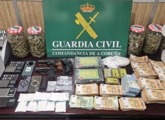 Desartellada unha rede de narcotráfico que distribuía droga a toda Galicia dende o Barbanza