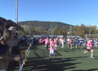 1.500 escolares participan en Noia nas clasificatorias de cross do programa Xogade