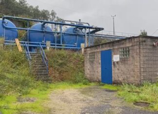 En marcha as obras que aumentarán a capacidade de abastecemento de auga de Noia