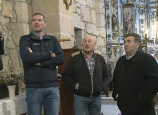 A Xunta rehabilitará o retablo maior da igrexa de San Pedro de Lantaño, en Portas