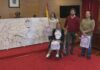 Cambados plasma as enfermidades raras nun mural para insistir na súa visibilización