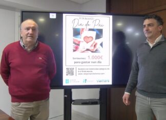 Os empresarios de Ribeira sortearán 1000 euros polo Día do Pai