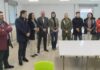 A delegada da Xunta supervisa en Boiro a ampliación do comedor no CEIP Santa Mª do Castro