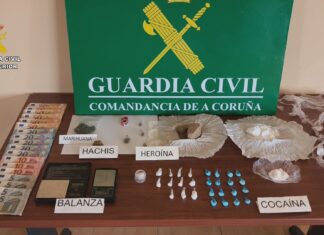 Cinco boirenses detidos por tráfico de drogas no marco da Operación Mansao
