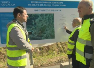 O alcalde da Illa agradece á Xunta que se asfalte o acceso ao municipio ‘despois de tantos anos’