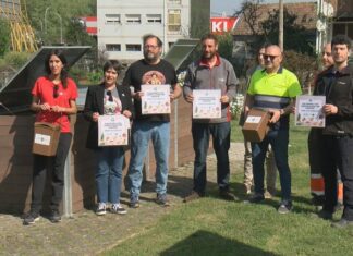O Piñeiriño, o barrio máis compostador de Vilagarcía