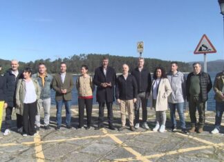 Fronte común contra Altri dos alcaldes e voceiros socialistas das comarcas do Salnés e Caldas