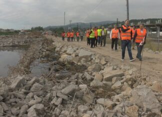 Avanzan en tempo e forma as obras do parque da Parda, que será unha realidade no 2027