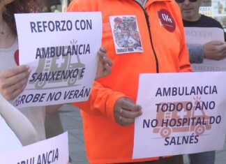O BNG reclama unha segunda ambulancia medicalizada para O Salnés para atender a Sanxenxo e O Grove